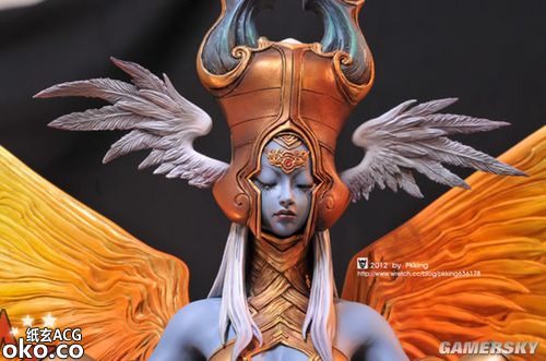 中国模型师制作《最终幻想12》召唤兽“圣天使 Ultima”手办 岛国惊愕