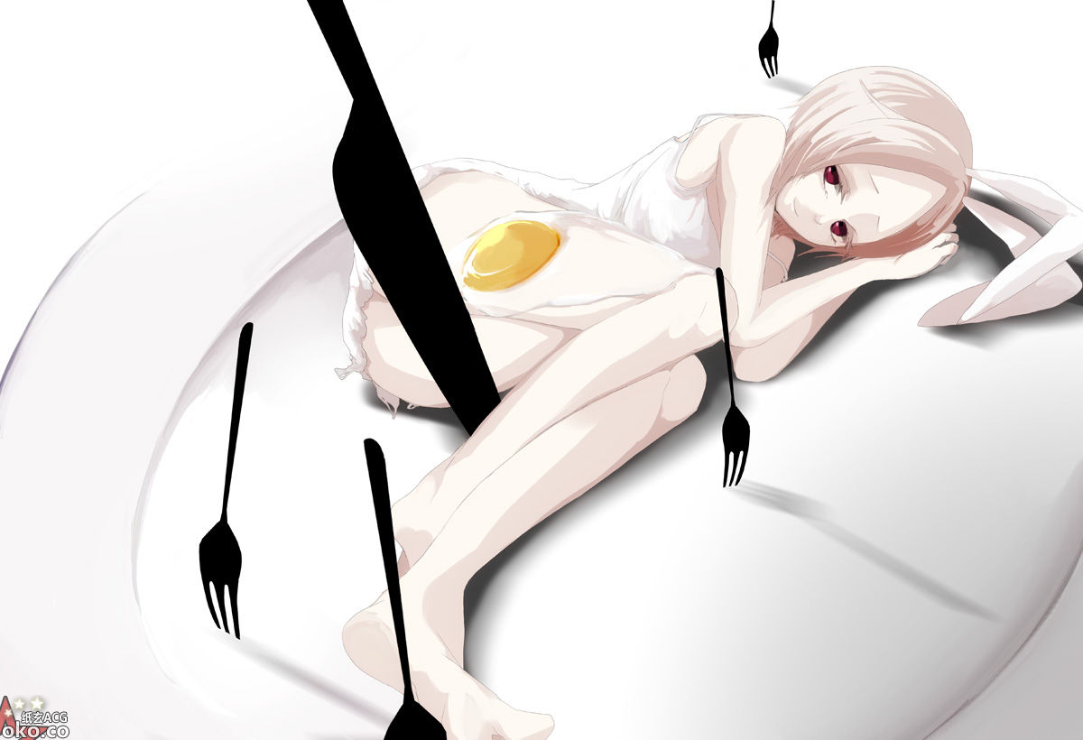 Konachan.com - 150184 bunnygirl food jpeg_artifacts knife memai original.jpg