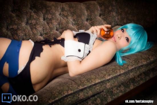 SEVEN DOLLS Bulma蓝色撕袜Dragon Ball