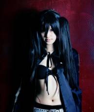 《黑岩射手》Black Rock Shooter 黑色比基尼 身材修长 (by Saya)[10P]