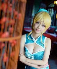 [贴图]Lovelive! 绚濑绘里 旗袍ver(9P)