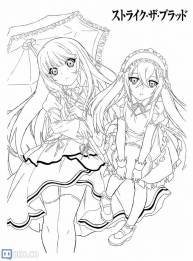 【南宫那月  阿斯塔鲁特】【1】【板绘作品】