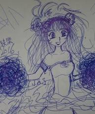 [2016 遲來的個人賀圖 ] [ 手繪 ]