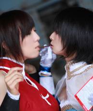 【百度亲传】(コスプレ) [花邑沙希×うしじま] Song of Sayaka and Kyoko