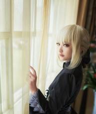 [贴图] Fate/hollow ataraxia  黑saber  洋装 (9P)