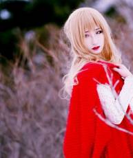 【贴图】血紅帽精美cosplay【5P】