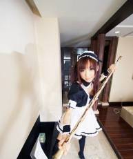 [贴图] 《女王之刃》镰刀女僕艾依莉COS（20P）