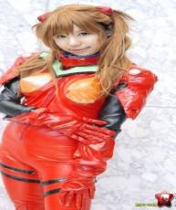 明日香火红战斗服COS [6P]