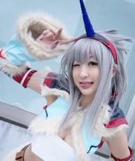 《魔物猎人》麒麟 玲珑曲线 甜美性感 (by Chii & Tasha)[28P]